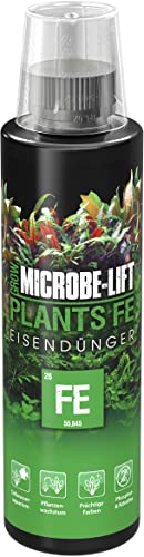 MICROBE-LIFT Plants FE - 236ml - Spezialisierter Eisendünger für prächtigen Pflanzenwuchs in Süßwasseraquarien, fördert die Photosynthese, frei von Nitrat & Phosphat. von MICROBE-LIFT