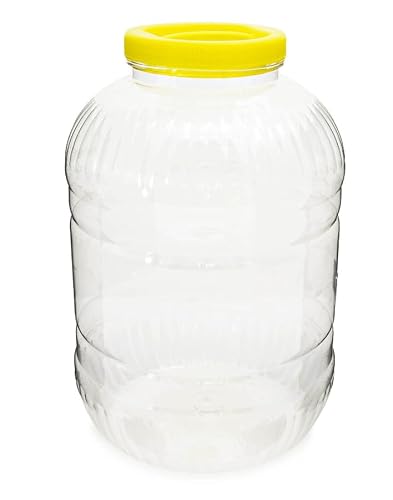 Fass Getränkefass Gärbehälter Lebensmitelfass Vorratsdose Plastik Behälter Gurkenglas (8L) von MIKONI