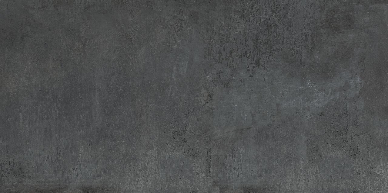 Bodenfliese Feinsteinzeug Concrete 60 x 120 cm anthrazit von MOMASTELA