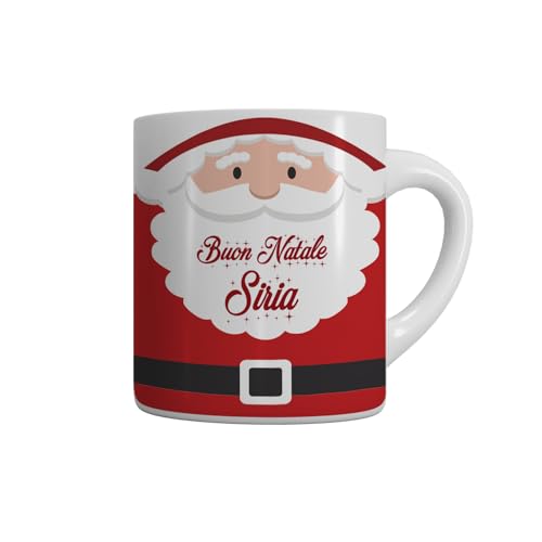 MP CREATIVE SRL Mug Personalisierte Weihnachtstasse mit Namen, 325 ml von Fitwish