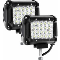 LED-Arbeitsleuchte 12 v, 144 w, 10,2 cm – IP67 wasserdichter LED-Scheinwerfer für pkw, lkw, Traktor, suv, Boot – Spot-Flut-LED-Nebelscheinwerfer, von MUMU