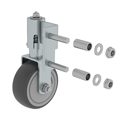 MUNK Günzburger Steigtechnik 19808 Federrolle für Stufenleiter Feder-Lenkrolle rechts 1St. von MUNK Günzburger Steigtechnik