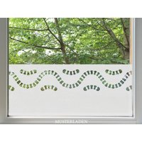 Fensterfolie Ornament, Milchglasfolie Muster, Küche, Klebefolie Fenster, Sichtschutzfolie Mit Glasdekorfolie Fenster von MUSTERLADEN