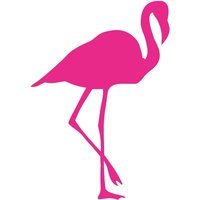 Flamingo Wandtattoo, Wanddeko, Kinderzimmer Deko, Wandgestaltung, Kinder Wandaufkleber, Babyimmer Sticker von MUSTERLADEN