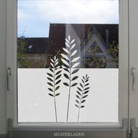 Sichtschutzfolie Fenster Natur Motiv Mit Zweigen von MUSTERLADEN