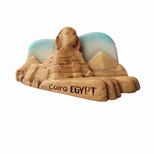 Kühlschrankmagnet, 3D-Sphinx, Kairo, Ägypten, Souvenir, Geschenk, Dekoration für Zuhause und Küche, Kairo, Ägypten, Kühlschrankmagnet-Kollektion von Muyu magnet