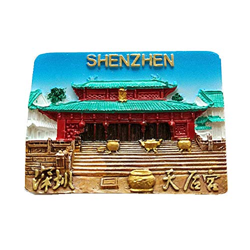 Shenzhen China Kühlschrankmagnet 3D Reise-Souvenir Geschenk Home & Kitchen Dekoration Magnetaufkleber Kühlschrankmagnet Kollektion von MUYU Magnet