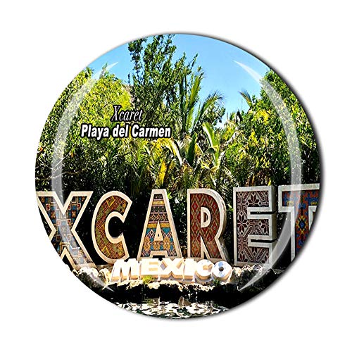 Xcaret Playa del Carmen Mexiko Kühlschrankmagnet Souvenir Magnetaufkleber Kollektion von MUYU Magnet