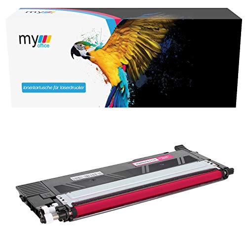 MYOFFICE CLT-M404S Tonerkartusche für Samsung Xpress C430 C430W C480 C480FN C480FW C480W Kompatibel Magenta Drucker 1000 Seiten von MYOFFICE
