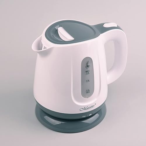 Feel-Maestro MR013 grey electric kettle 1 L Grey White 1100 W von Maestro