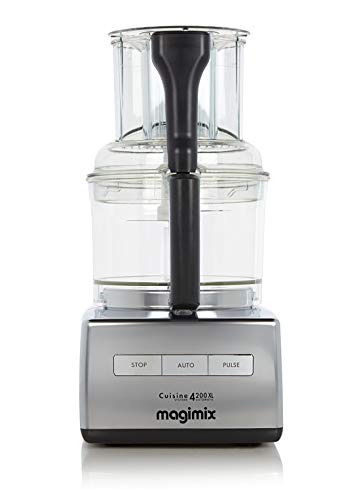 Magimix 18471EA 4200 XL Küchenmaschine, Kunststoff, Chrom von Magimix