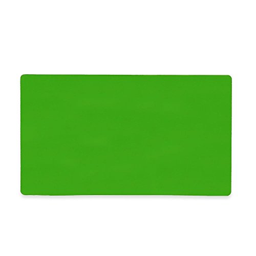 Magflex® Flexible Magnetblech Mit Glänzend Grün Trocken - Wipe Oberfläche zum Erstellen von Scrumboards, Abnehmbar - 140mm x 80mm x 0,85mm - 50 - Pack von 50 von first4magnets