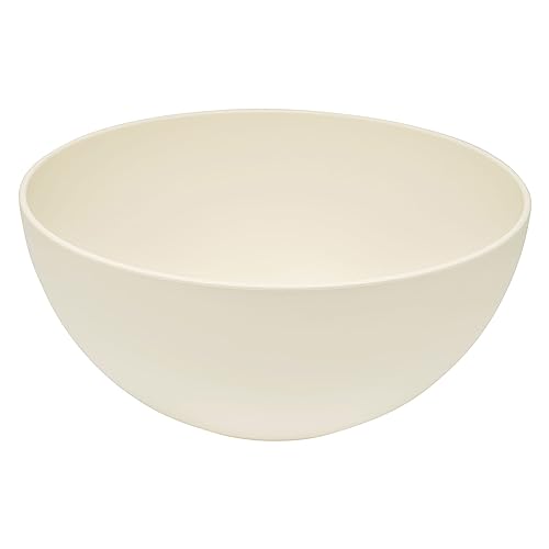 Magu Natur-Design Schüssel Beige Ø 16 cm aus einem Polymer aus natürlichen Materialien Müslischüssel Salatschüssel Dipschale von Magu