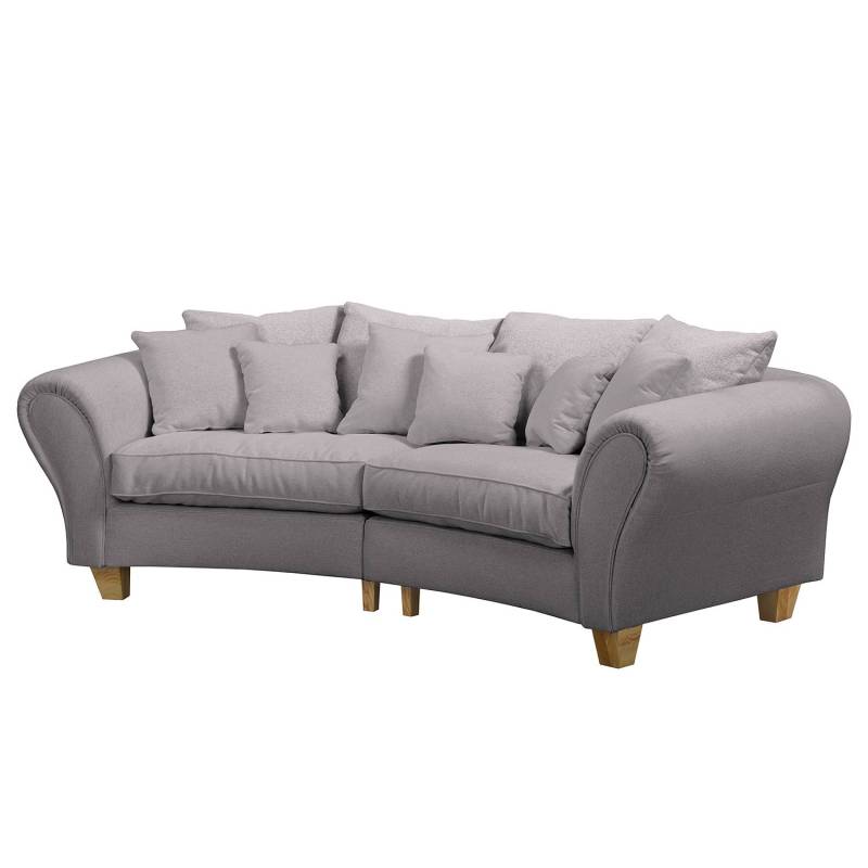 Maison Belfort Bigsofa Kingswood Hellgrau Webstoff 227x95x108 cm von Maison Belfort