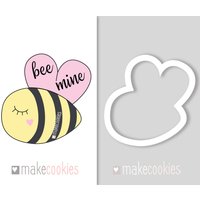 Biene Mit Herz Ausstecher, Valentinstag Ausstechformen, Ausstechformen Für von MakeCookies