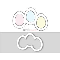 Drei Ei Ausstechform, Ausstechförmchen Für Ostern von MakeCookies