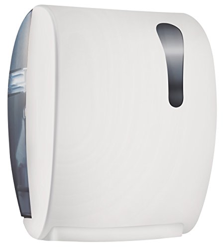 Mar Plast A78050BI Easypaper automatischer, weißer 'Soft Touch'/durchsichtig, 405 x 224 x 320mm von Mar Plast