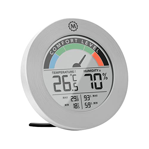 Marathon Comfort Index Thermo-Hygrometer (Farbe – Schwarz) von MARATHON