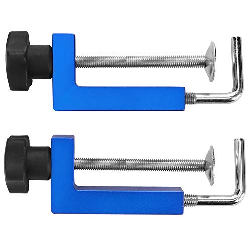 2pcs 100mm Zaunklemme,Aluminiumlegierung,Zangen,Klemmwerkzeuge schneller Clip Zangen,Clip-Werkzeuge schneller Clip Universal-Zaunklemme,Flexible Zaunklemme für DIY Tischler Holzbearbeitung,schneller von Marhynchus