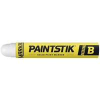 Markal Paintstik Original B 80220 Festfarbmarker Weiß 17mm von Markal