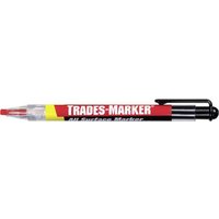 Markal Trade Marker Starter Pack 96132 Permanentmarker Rot 3.8mm von Markal