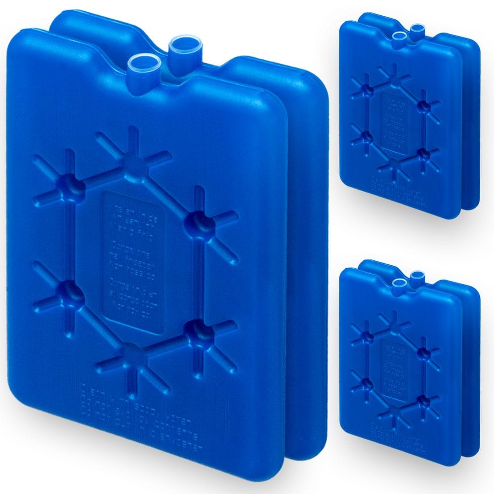 Kühlakkus 6er-Set Blau 16,5x11x1,5cm von Deuba®