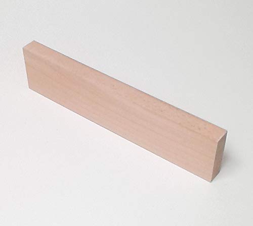 1 Stück 23mm starke Holzleisten Kanthölzer Sockelleisten Buche massiv, 70mm breit. (23x70x200mm lang.) von Martin Weddeling