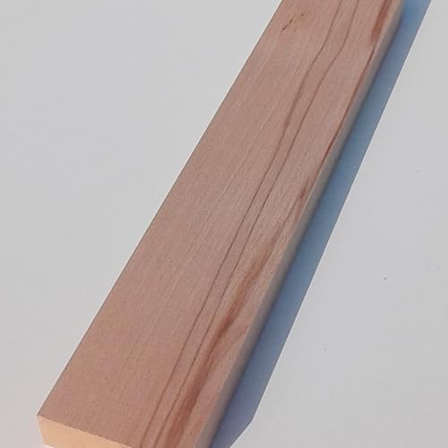 1 Stück 29mm starke Holzleisten Kanthölzer Bretter Kernbuche massiv. 90mm breit. Sondermaße (29x90x150mm lang.) von Martin Weddeling