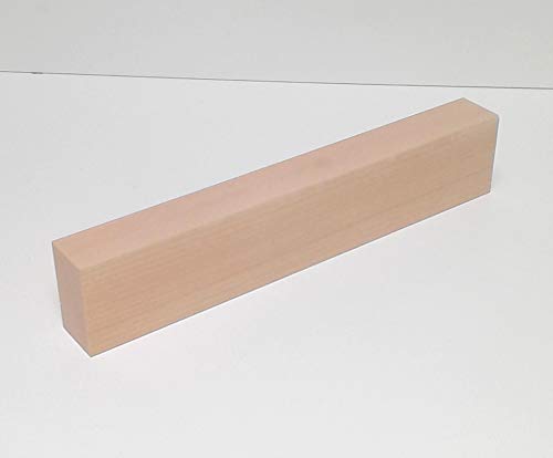 1 Stück 29mm starke Holzleisten Kanthölzer Buche massiv. 40mm breit. Sondermaße (29x40x100mm lang.) von Martin Weddeling