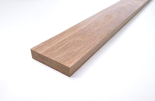 80mm breite Schlageleisten Eiche massiv. Holzleisten Kanthölzer Holzriegel. 10mm stark (35cm lang) von Martin Weddeling