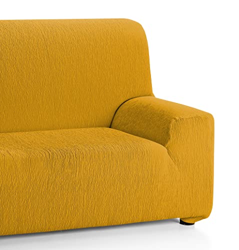 Martina Home Emilia Elastischer Sofabezug für 3-Sitzer, Gold (170 bis 220 cm breit) von Martina Home