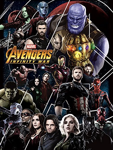 Marvel Comics Avengers: Infinity War-Heroes Unite 60x80cm Canvas Print Leinwanddruck, Baumwolle, Mehrfarbig, 60 x 80 cm von Marvel Comics