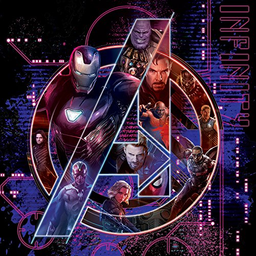 Marvel Comics Avengers: Infinity War-Icon Characters 40x40cm Canvas Print Leinwanddruck, Baumwolle, Mehrfarbig, 40 x 40 cm von MARVEL COMICS