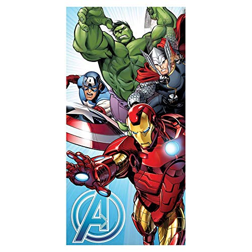 Jerry Fabrics Marvel Avengers Blau Handtuch von Jerry Fabrics