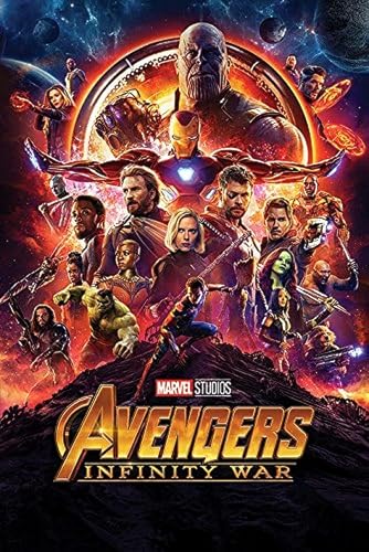 Marvel Comics Avengers: Infinity Krieg 'ein Blatt' Maxi Poster,61 x 91.5 cm von Marvel Comics
