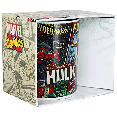 Marvel Comics Kaffeetassen, Keramik, Mehrfarbig, 1 Stück (1er Pack) von MARVEL COMICS