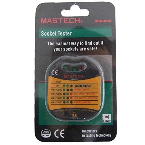 MS6860D Steckdosen Tester Mastech von Mastech