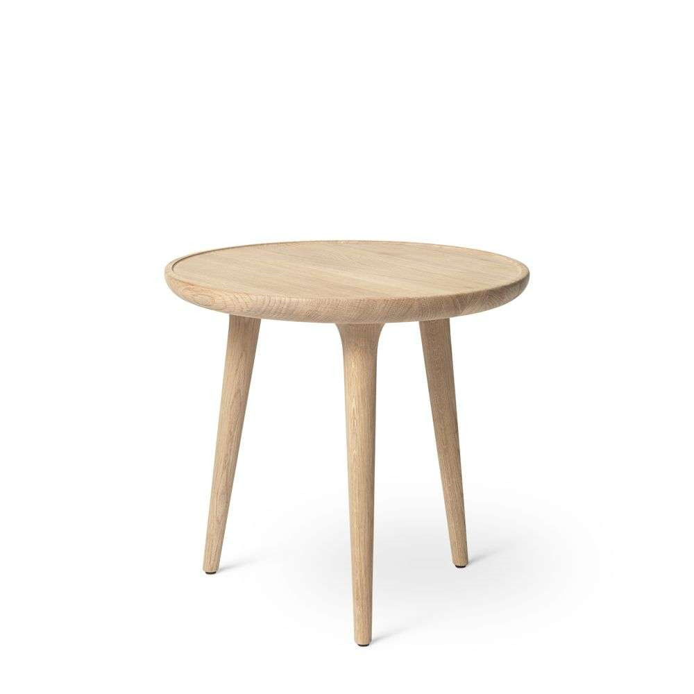 Mater - Accent Side Table Matt Lacq Oak Small Ø45 von Mater