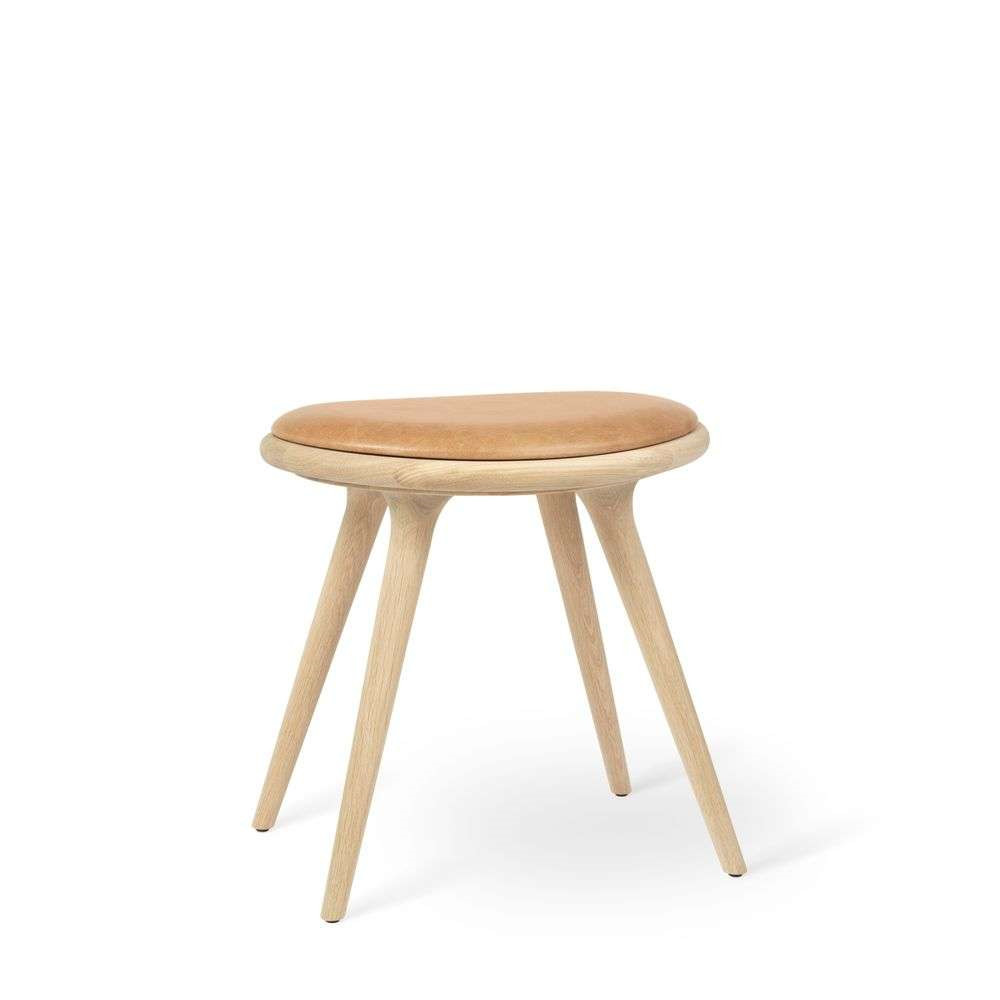 Mater - Low Stool H47 Soaped Oak von Mater