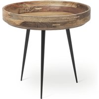 Mater - Bowl Table small, Ø 40 x H 38 cm, natur von Mater