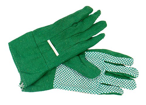 Mauk 1927 12 Paar Gartenhandschuhe, PVC genoppte Handfläche, Größe 9, mehrfarbig, 12 Stück von Mauk