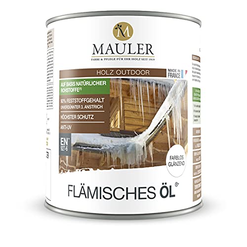 Mauler Flämisches Holzöl - Extrem Schutz für Holz Outdoor von Mauler