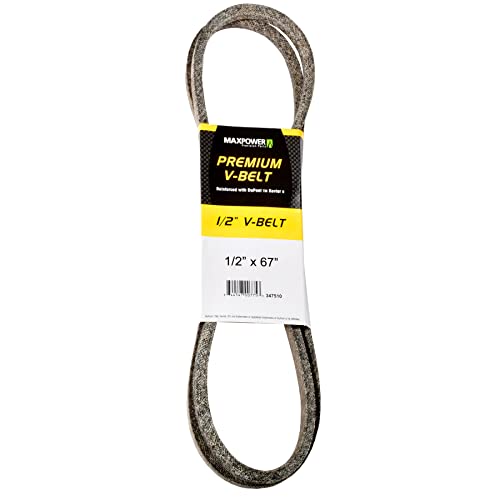 MAXPOWER Keilriemen 347510, Kevlar verstärkt, 1/2" x 67" - 4L670 - Aussenlänge L(a) 1700 mm. von MAXPOWER