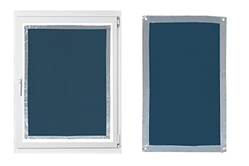 Maximex Fenster-Sonnenschutz 59 x 114 cm, mit extrastarken Saugnäpfen, einfache Montage, Material: 100 Prozent Polyester, Maße (B x L): 59 x 114 cm von Maximex