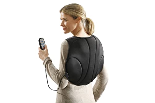 Maximex Rücken- und Nackenmasseur - Massagerät mit 4 Funktionen, Kunststoff (ABS), 23.5 x 35 x 17 cm, Anthrazit von Maximex
