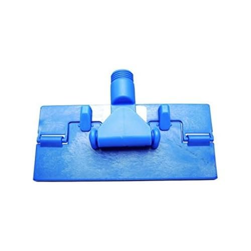 Maya Professional Tools 47101-2 Pad-Halter FBK/Lebensmittelhygiene mit Gewinde für Stiel, 230 mm x 100 mm, Blau von Maya Professional Tools