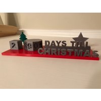 Countdown Bis Weihnachten Display von McMaster3D