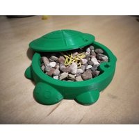 Schildkröten-Sandkasten Mini/Sandgarten Mini-Zen-Garten von McMaster3D