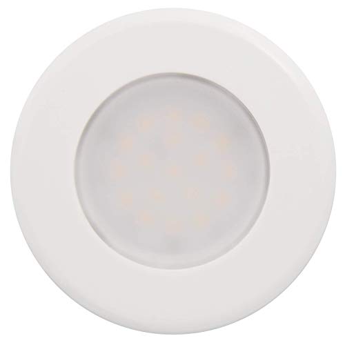 McShine - LED Einbauleuchte Deckenlampe | LEBL-28 | 2W, 150 lm, 230V, neutralweiß, 4000K, weißer Rahmen von McShine
