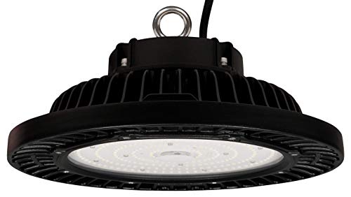 McShine - LED-UFO-Hallenstrahler I UFO-240 Ø 33cm I Industrie-Lampe 240W, 33.600 lm superhell, neutralweiß 4000K, Schutzklasse IP66, 120°, 90-305V Hallenbeleuchtung, Werkstattbeleuchtung von McShine